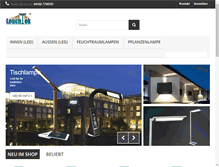Tablet Screenshot of leuchtek.com